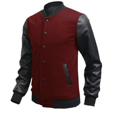 Load image into Gallery viewer, 2018 Mens Autumn Fashion Slim Outwear Male Personalized Leather Stitching Casual Baseball Jacket Coat Bomber Windbreaker